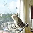 NOYAL Cat Window Perch Seat Hammock Strong Suction Cups Holds Up to 30lbs