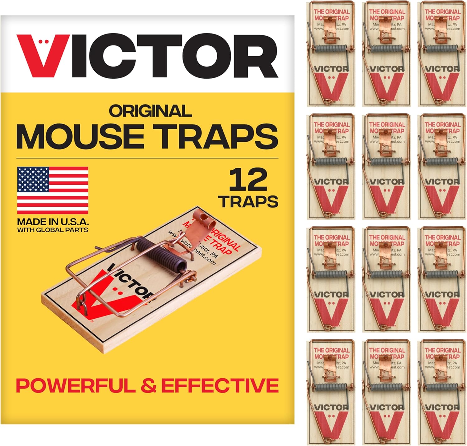 Victor Mouse Traps M150-12