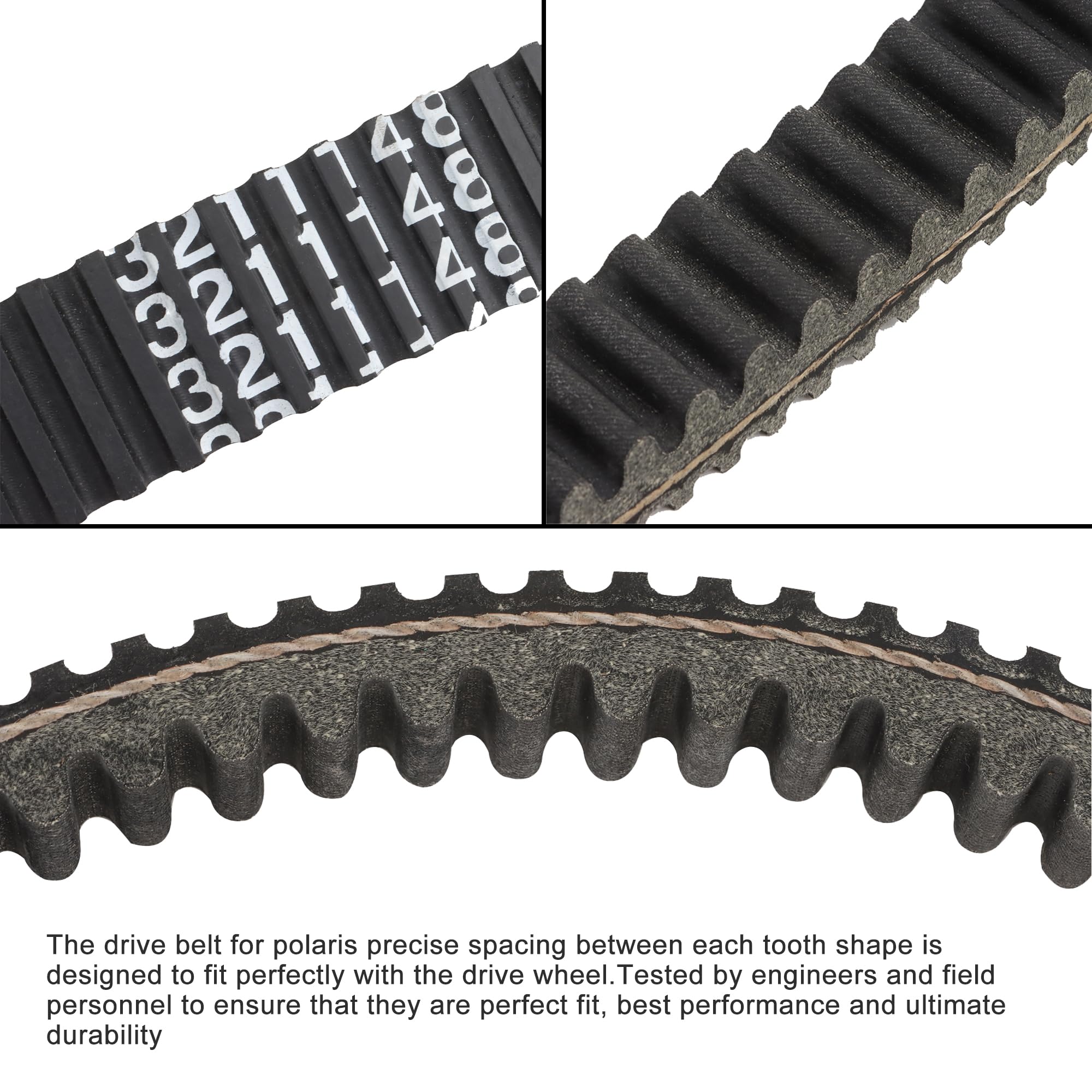 GOOFIT Correa de Transmisión Resistente Reemplazo para Polaris RZR 900 1000 XP XP4 2013-2024 2014-2024 3211196 3211148 3211142 3211172 3211180