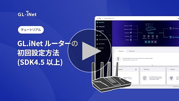 GL.iNet GL-MT6000(Flint 2) WiFi ルーター 楽天市場】GL.iNet GL-MT6000(Flint 2) WiFi ルーター VPN WiFi6