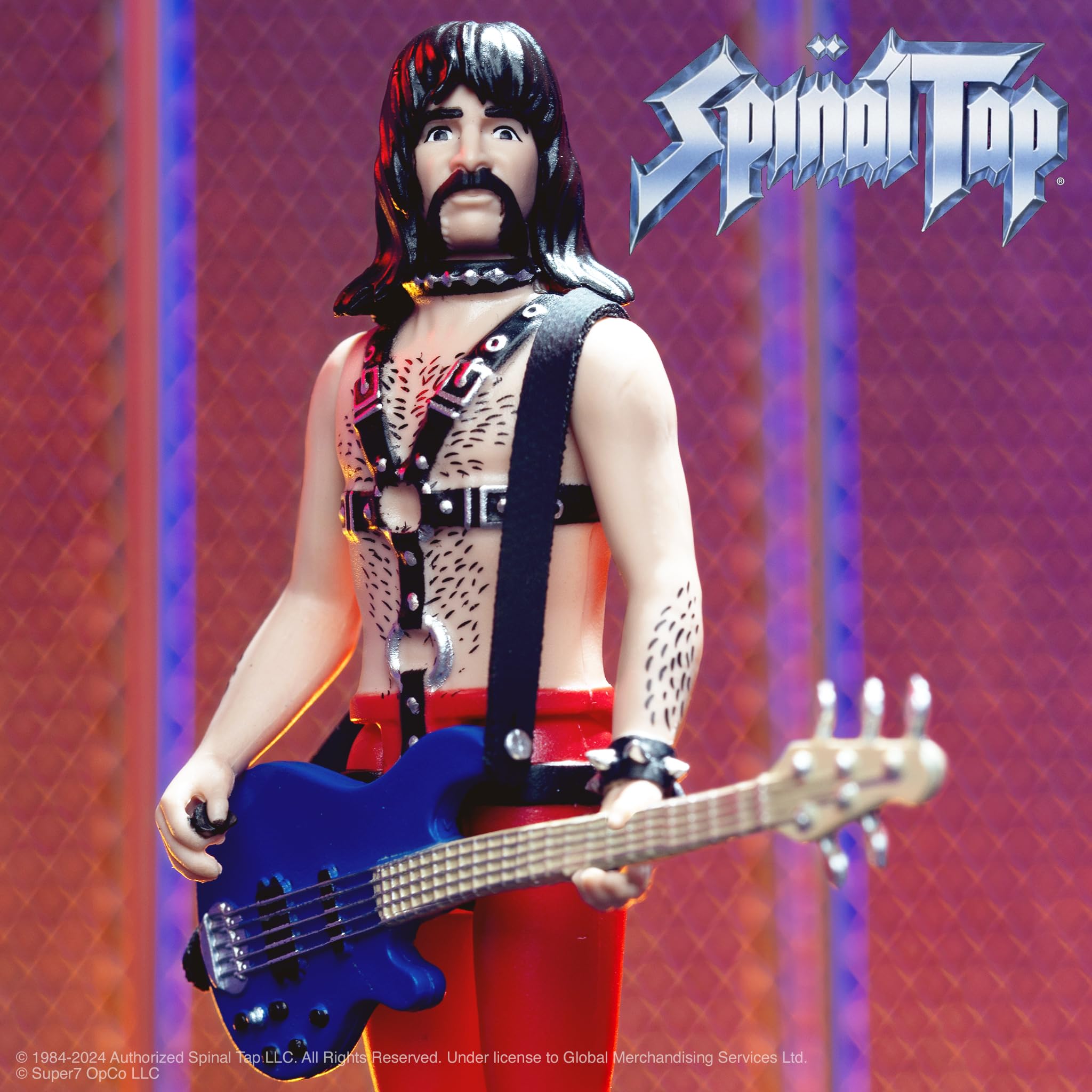 SUPER7 Spinal Tap Reaction Figures Wave 01 - Derek Smalls Action