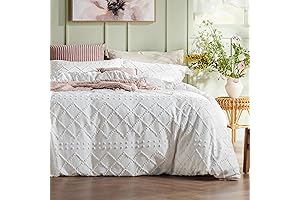 Bedsure Duvet Cover King - Boho Bedding for All Seasons