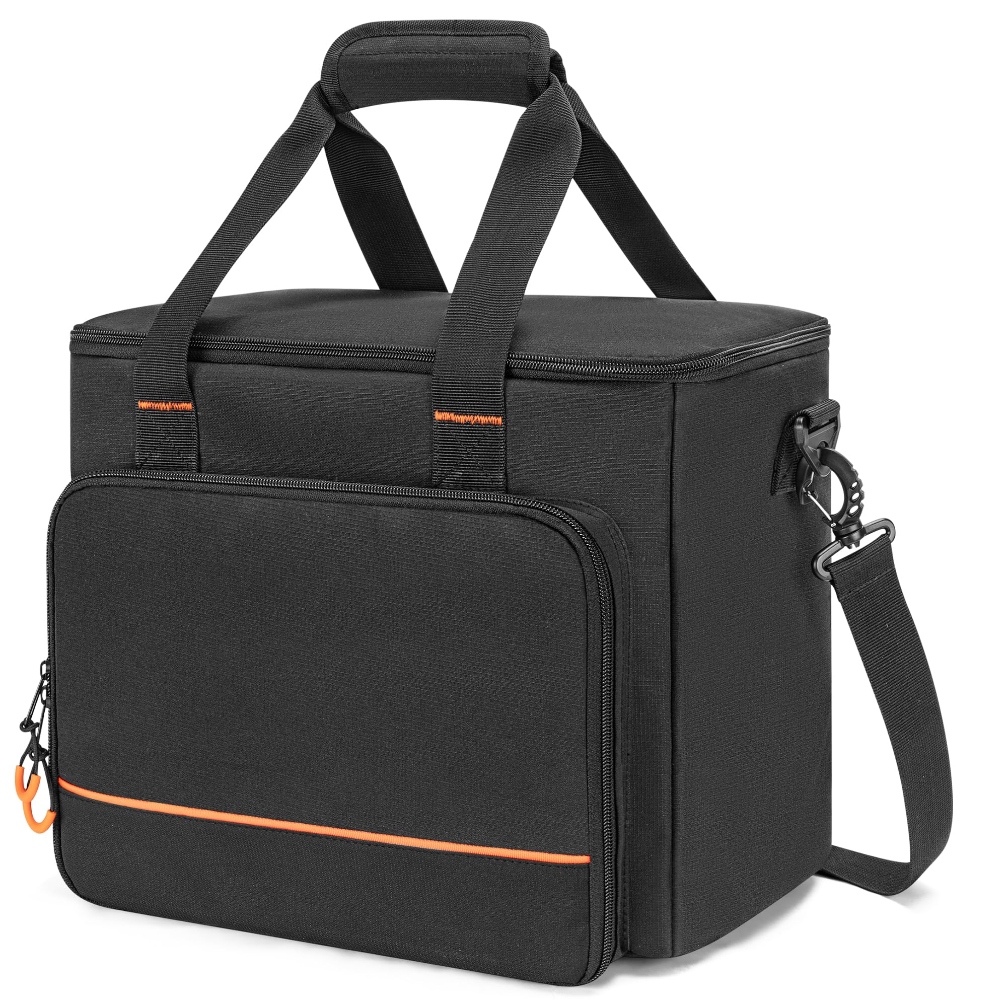 PGmoon Étui pour Microphone sans Fil à 9 Emplacements (Conception Brevetée) | Sac de Transport pour Microphone de Voyage, Sac de Transport pour Système de Microphone à Main pour Bars, Karaoké, Fête