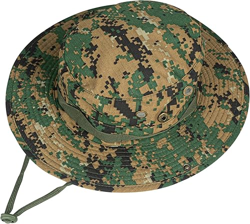 Miniatura 50 de Sombreros de sol para hombres y mujeres, sombrero de cubo UPF 50+, sombrero Boonie plegable, protección UV, senderismo, playa, pesca, safari
