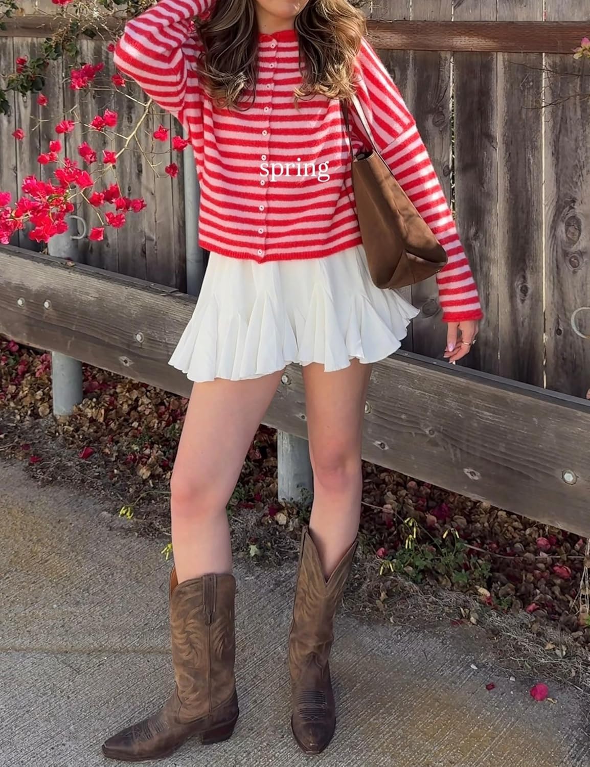 Women's Striped Cardigan Long Sleeve Open Front Button Down Lightweight Sweaters - Image 6