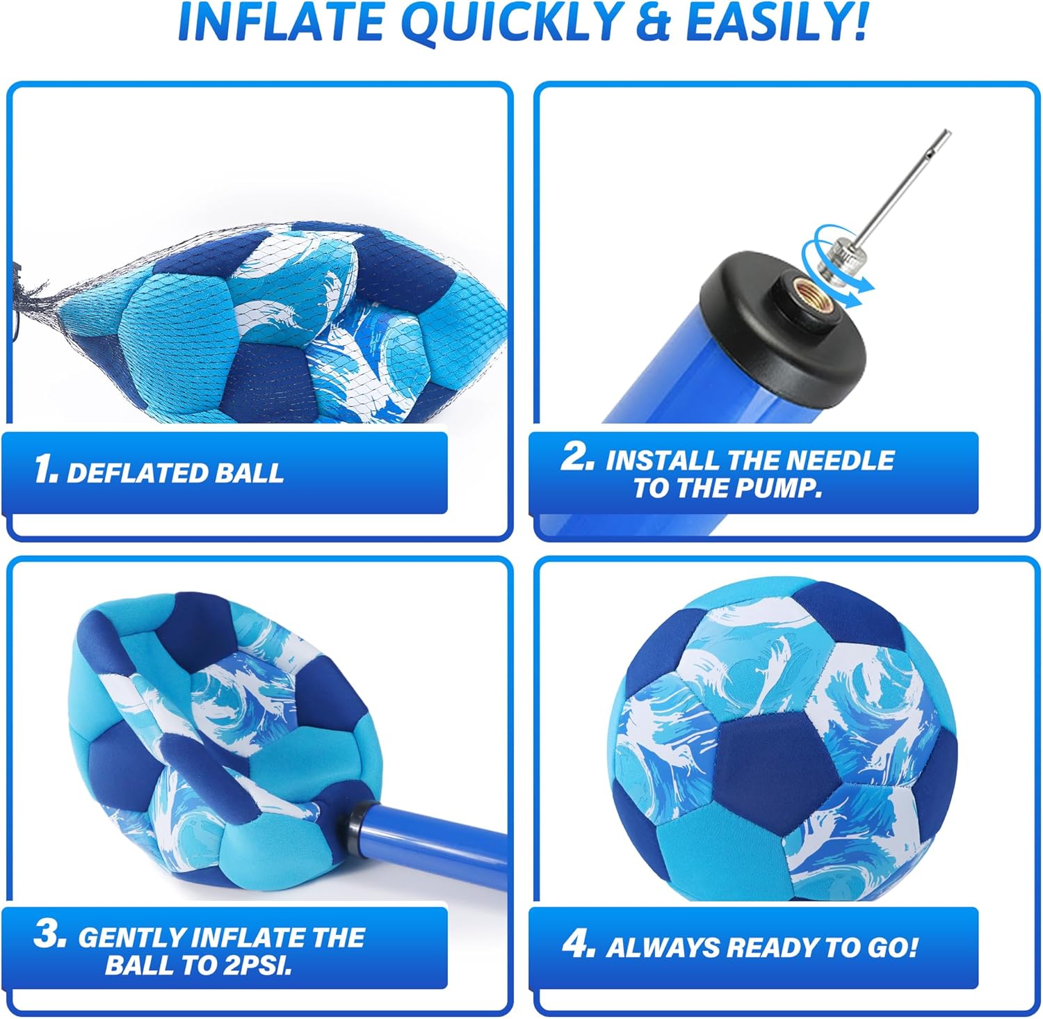 Indoor Soccer Balls Size 4, Soft Safe Silent Soccer Ball for Inside House Kids Aged 8-12 Youth Fun Soccer Gifts for Girls Boys Birthday Easter Back to School