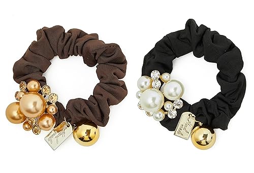 Lazo elástico de cristal para el cabello, exquisito soporte para cola de caballo, accesorios para el cabello hechos a mano, cuerda para mujeres y