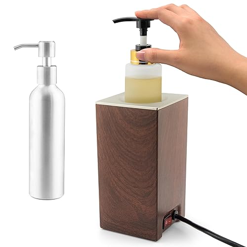 Miniatura 1 de Calentador eléctrico de botellas y calentador de aceite para precalentamiento de masajes y cremas y geles compatibles con botellas de metal para SPA