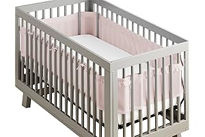 BreathableBaby Breathable Mesh Crib Bumper: Enhanced Safety for Your Little One