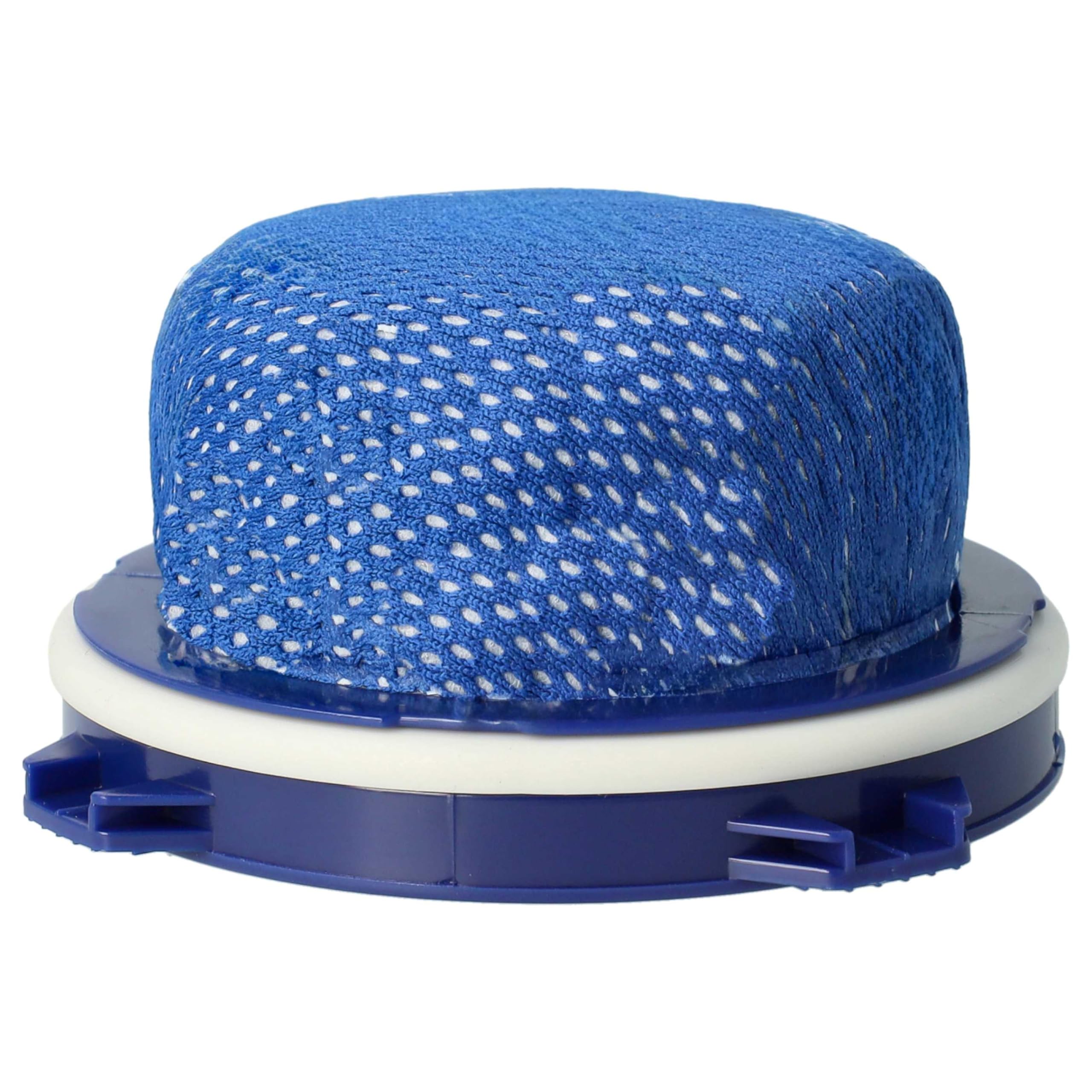 vhbw 5x Filtro compatible con Samsung VCASAE 90A, 90B aspiradora - Filtro de aire de salida, azul