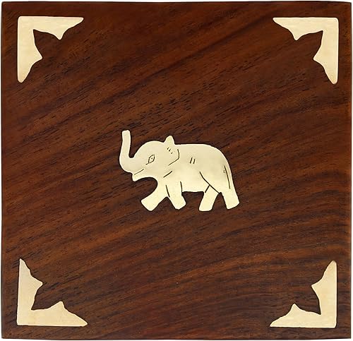 Miniatura 5 de Joyero de madera hecho a mano para mujer, organizador de joyas, artículos de regalo tallados a mano