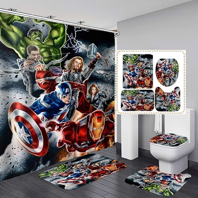 marvel bathroom sets