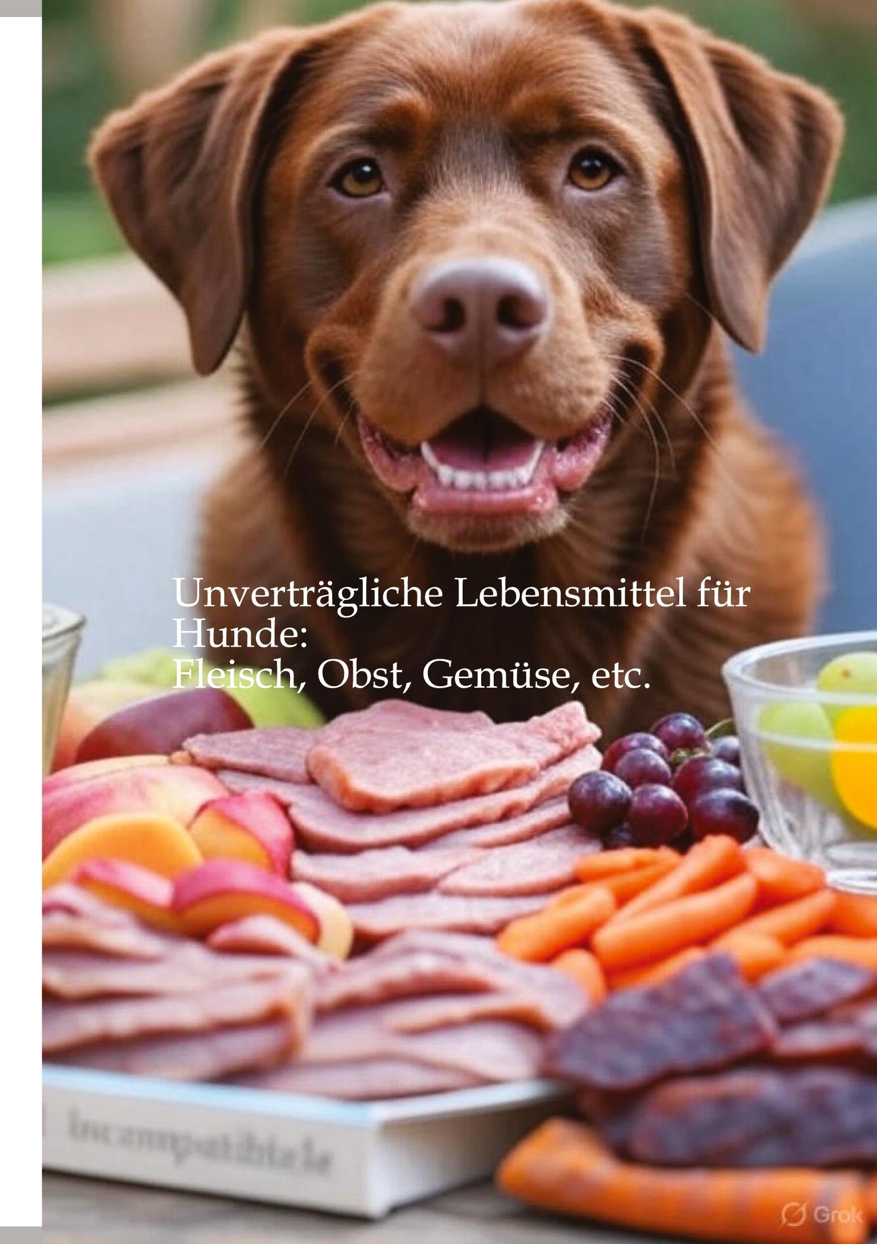 Unverträgliche Lebensmittel für Hunde: Fleisch, Obst, Gemüse, etc.