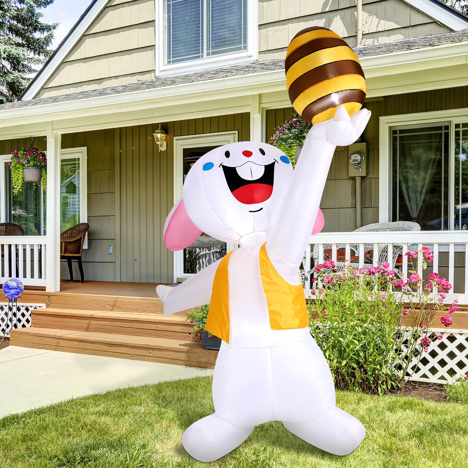 Glimin 5.9 FT Easter Inflatables Outdoor Decorations