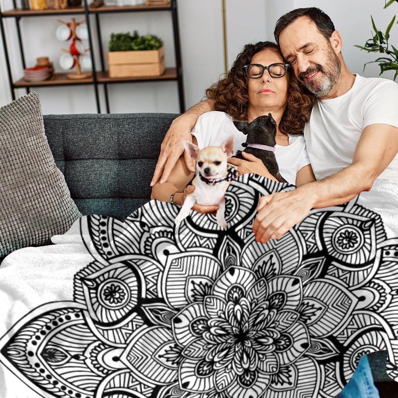 Coperta Da Colorare Fai Da Te – Con Matite Acquerellabili, In Velluto Peloso, Lavabile, Per Decorazione Casa