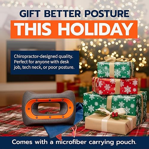 Miniatura 7 de bullbird Almohada de apoyo postural, diseñada por médicos para aliviar el dolor de cuello diario y tecnología del cuello, almohada cervical de