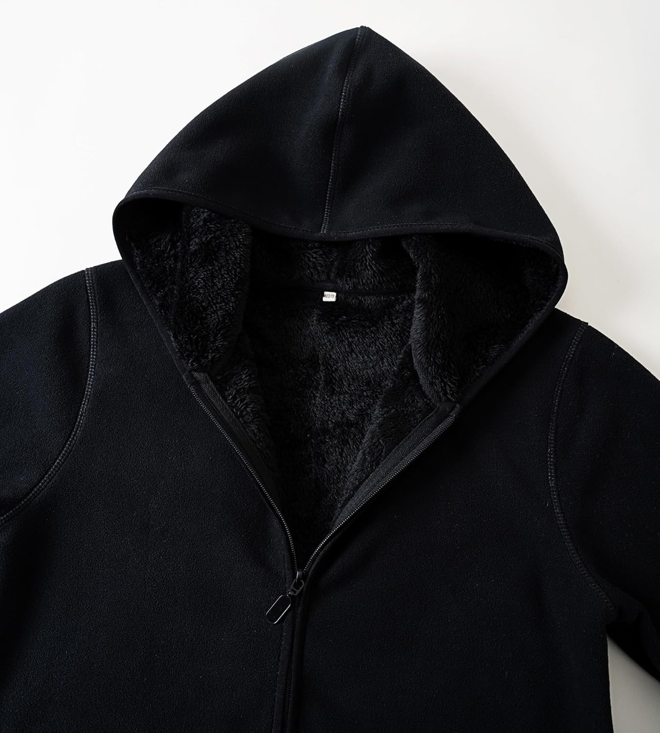 Kids Boys Girls Polar Fleece Jacket with Hood Toddler Outerwear Warm Autumn Winter Youth Coat 3-12Years - Image 2