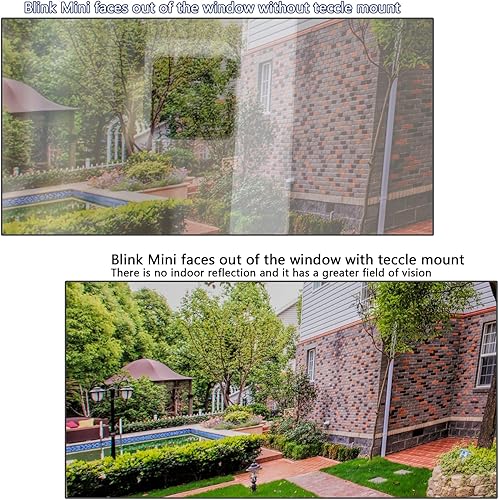 Miniatura 4 de (Paquete de 2) Soporte de ventana para Blink Mini, a través de la ventana, uso de la cámara Blink Mini, sin necesidad de correr el cableado al aire