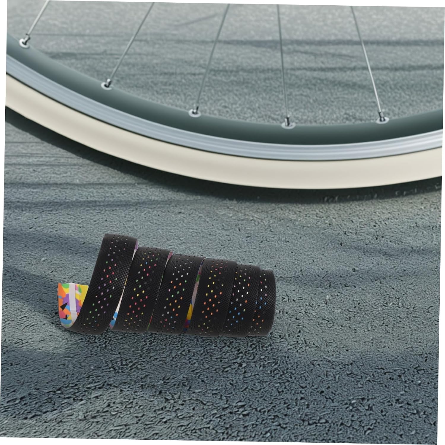 POPETPOP Road Bike Handlebar Tape Nonslip Moisture Wicking Bike Handle Grip Tape for Cycling