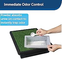 Vista 3 de Pet Loo Pee-Pod con esponja - Paquete de 7 - Bandeja de inodoro interior para mascotas - Eliminación de orina