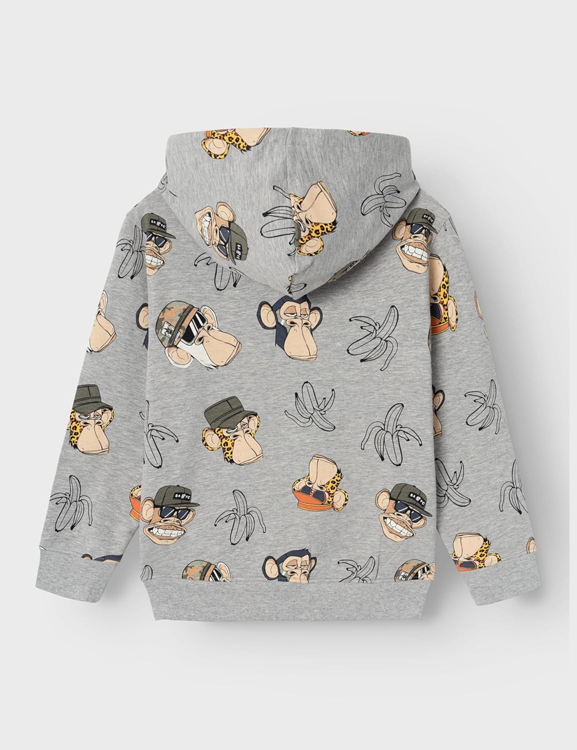 Felpa Con Cappuccio NAME IT Per Bambini E Ragazzi - Cotone Elastan, Design Moderno, Sky Blue - Foto 5