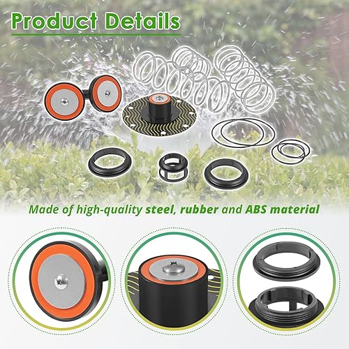 Miniatura 4 de Kit de reparación completo de 1-1/4"-2" que sustituye al kit de reparación Wilkins 975XL 975XL2, compatible con Wilkins 975XL 975XL2 Preventer de