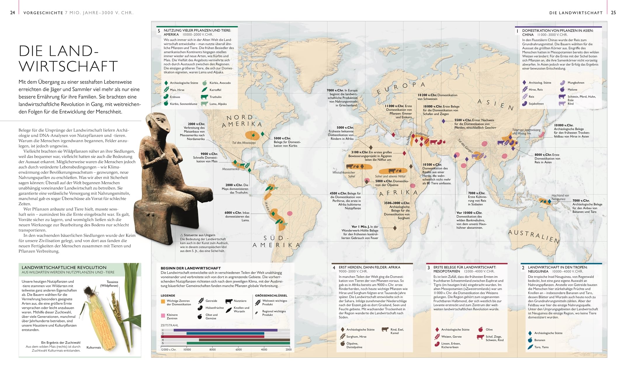 Die Geschichte der Welt in Karten: Über 140 thematische Karten, Zeitleisten und Grafiken illustrieren die wichtigsten Ereignisse der Weltgeschichte