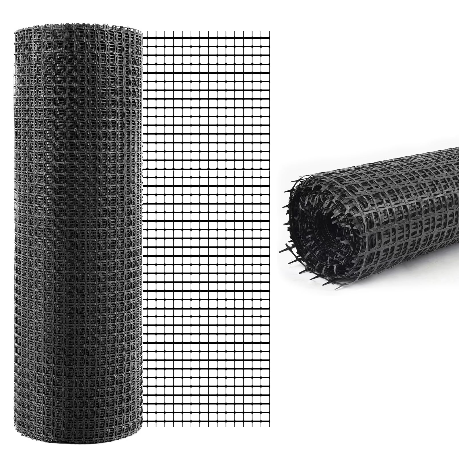 Bi-Directional Geogrid for Retaining Wall 3ft x 164ft,Geogrid Used for Driveway,Retaining wall