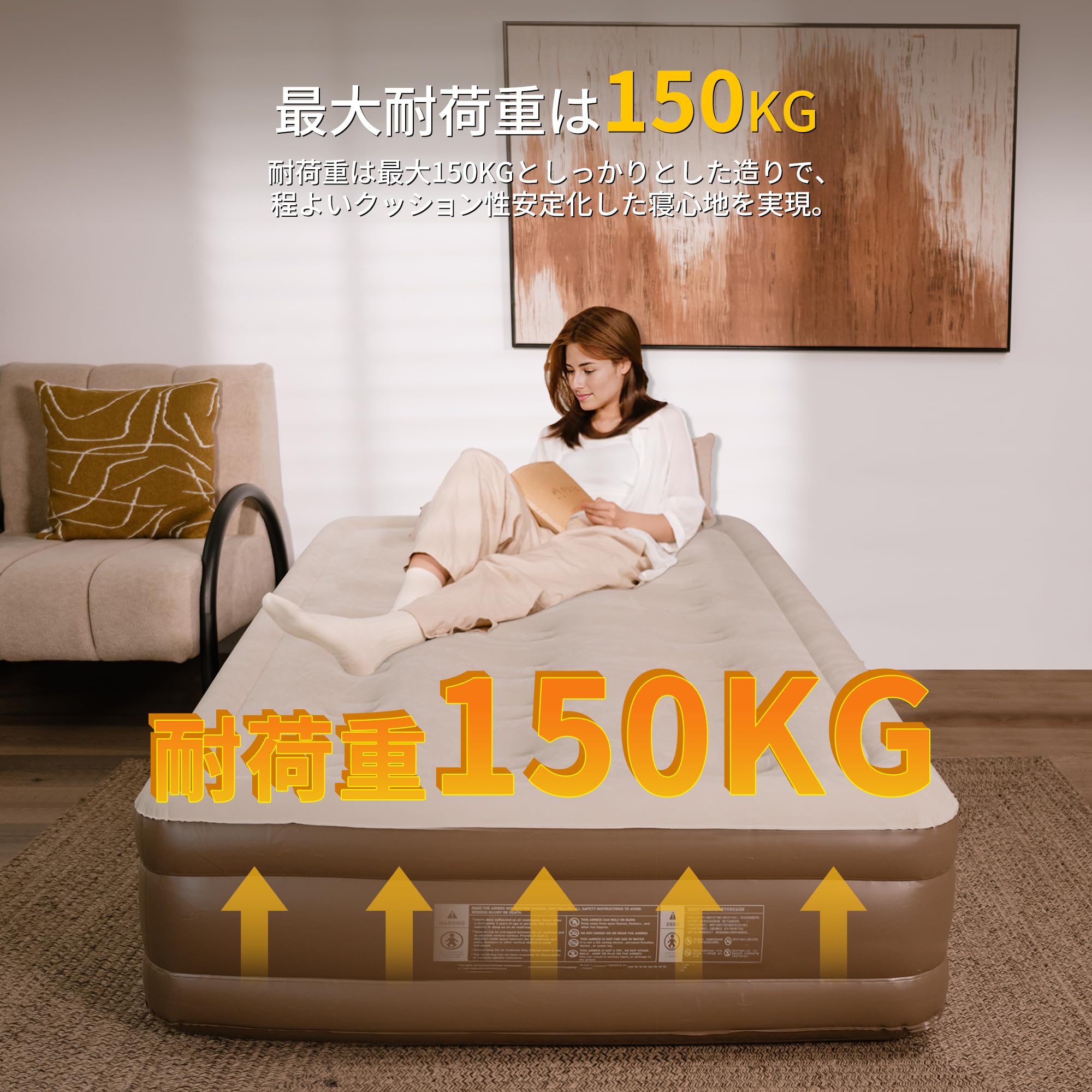 Amazon.co.jp: Naturehike 公式 エアーベッド 内蔵電動ポンプ キャンプ
