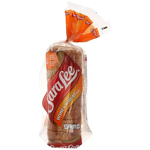 Sara Lee Honey Wheat Sandwich Bread, 20 Oz Loaf of Honey Wheat Bread With No Artificial Colors or Flavors