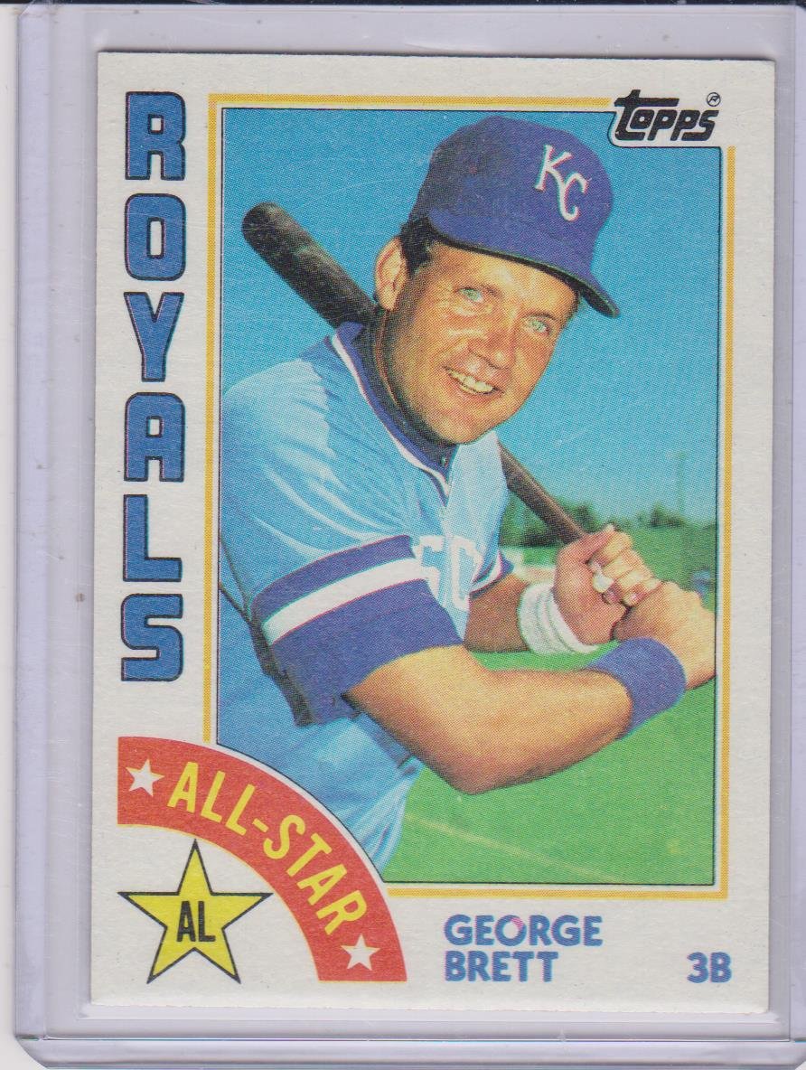 1984 Topps George Brett Royals All-Star Baseball Card #399 at Amazon's  Sports Collectibles Store
