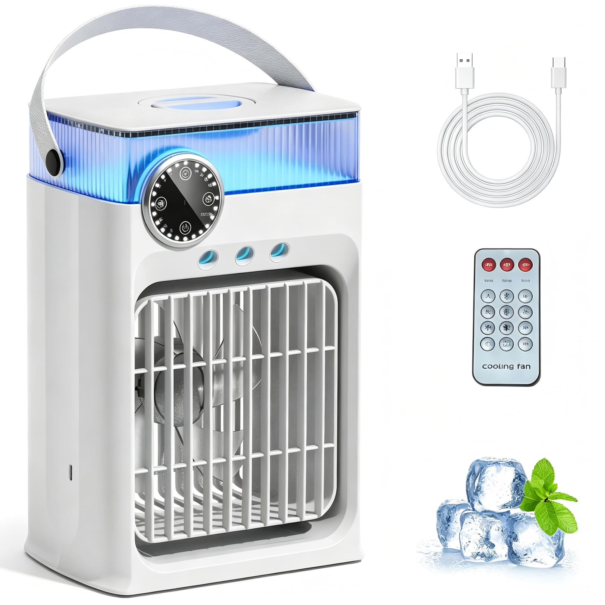 Portable Air Conditioners,Small Mini AC Unit for bedroom