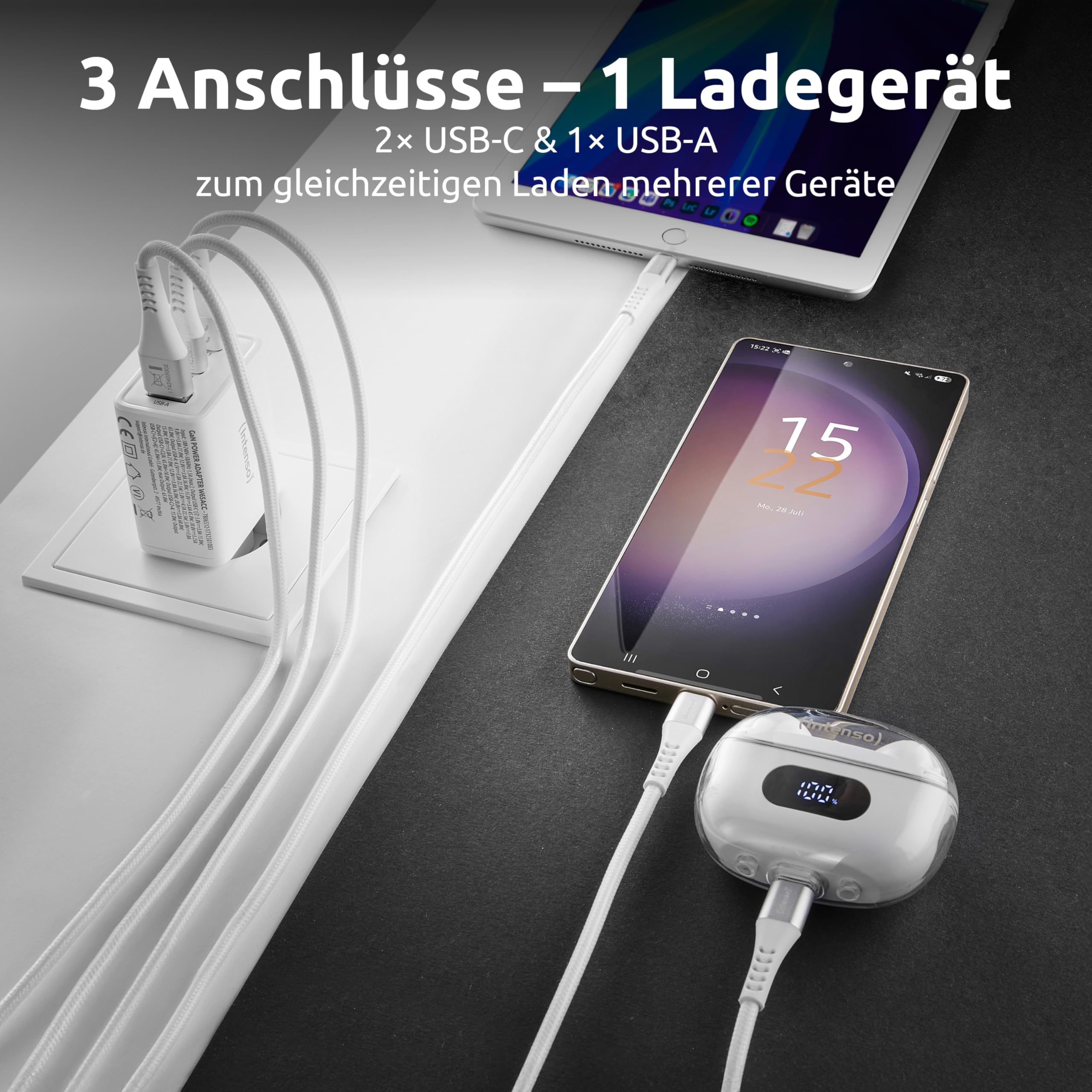 Intenso W65ACC GaN Netzteil – Bild 2