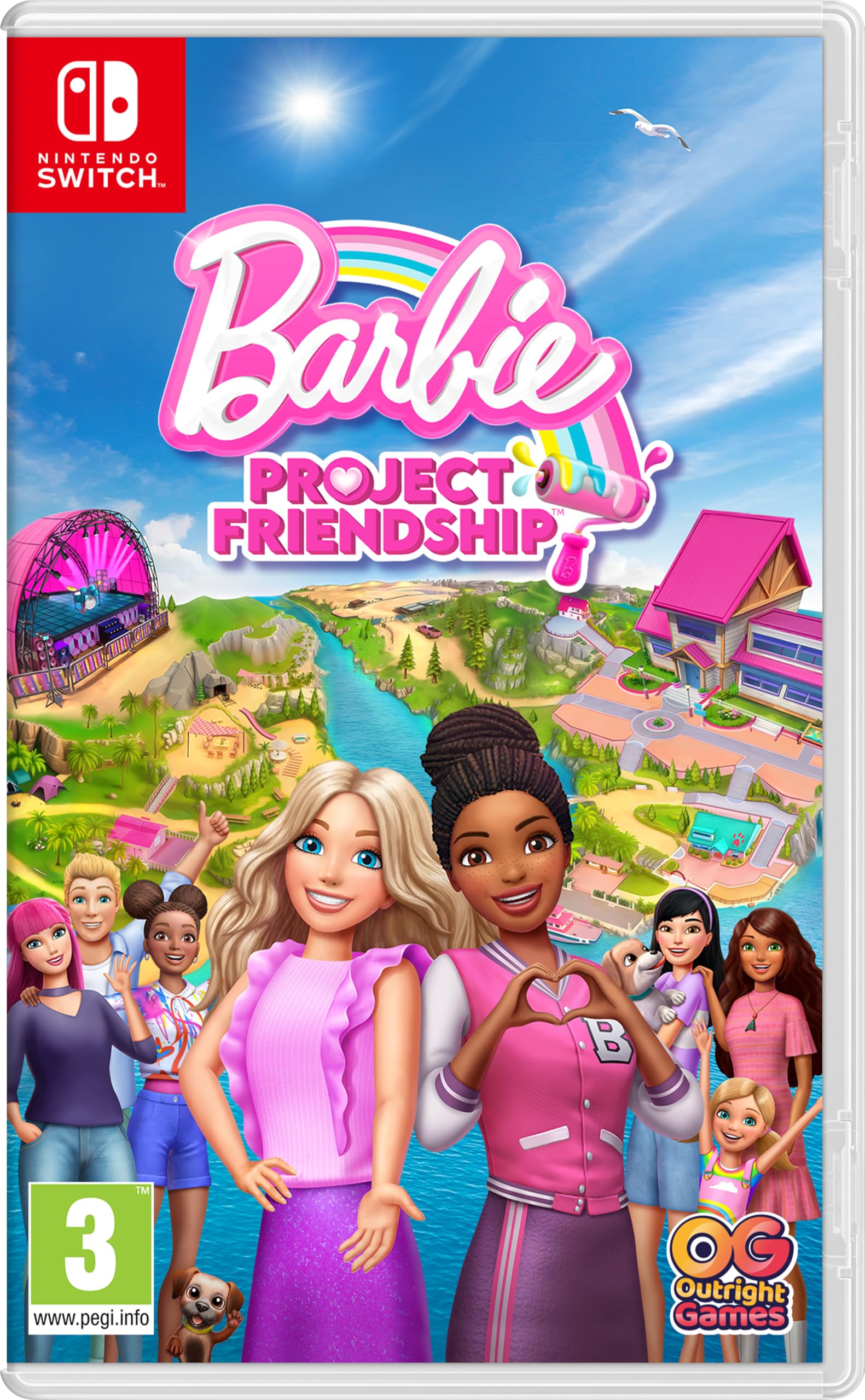 Outright Games Cream Barbie Project Friendship™