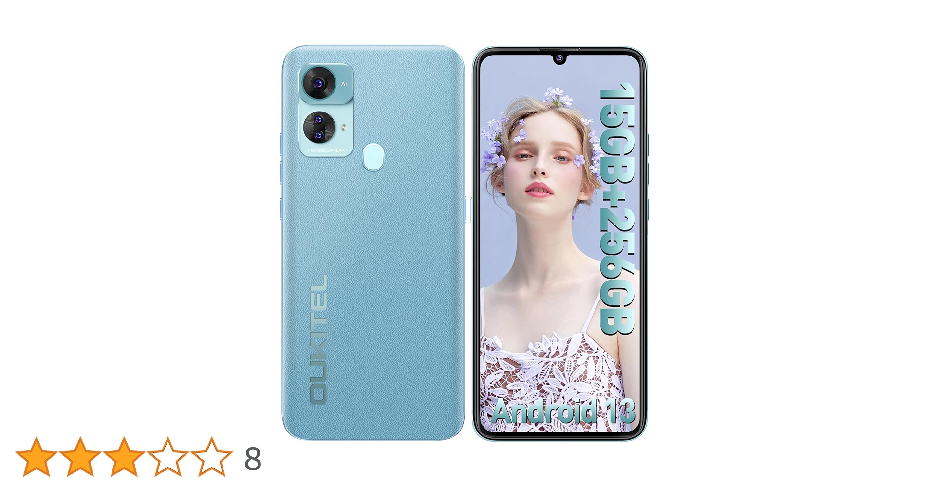 Amazon | OUKITEL C33 SIMフリー スマホ 本体 15GB+256GB拡張可能