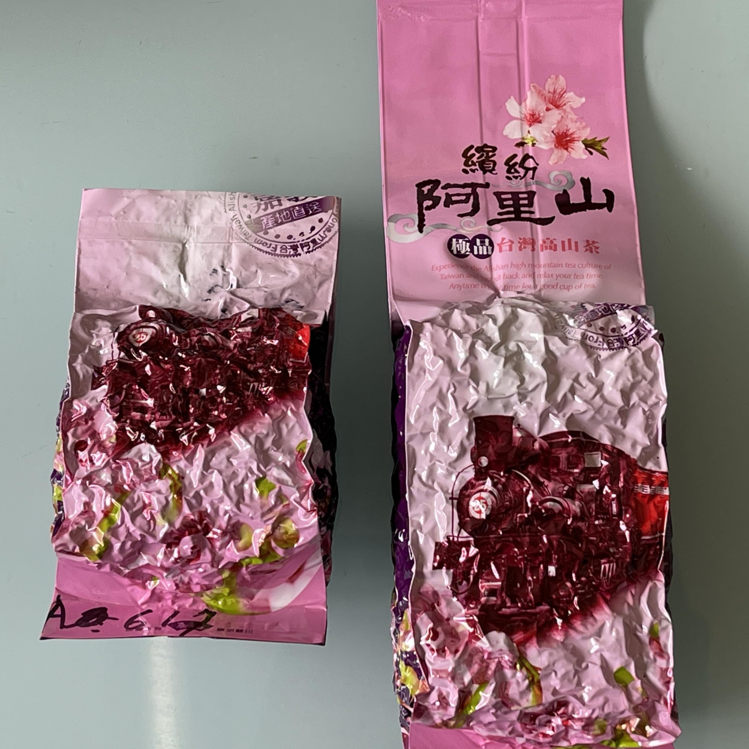 Taiwan unique tea,阿里山極品高山茶 Alishan,High-mountain Oolong tea,150g*4