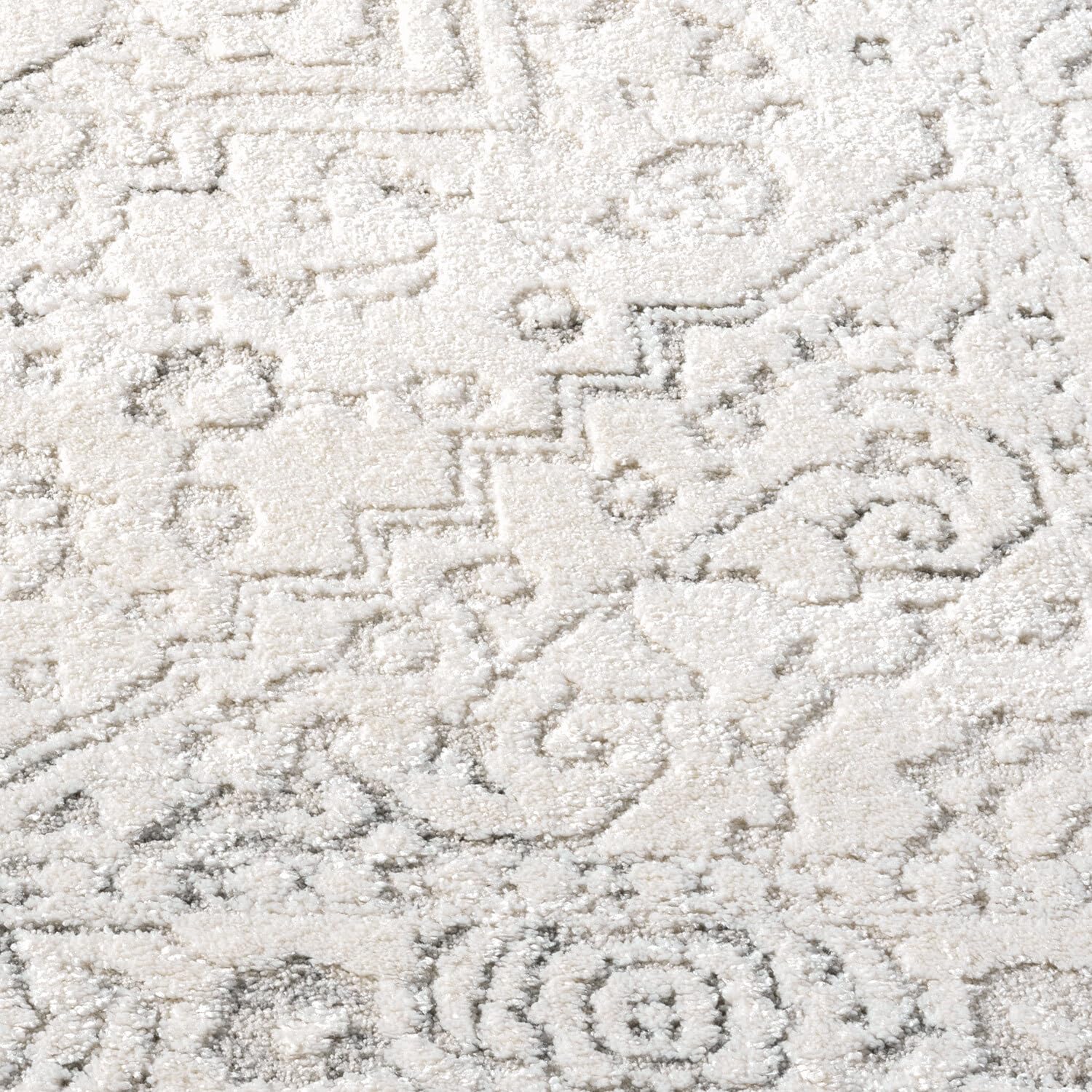Carpet City Kurzflor-Teppich 'Lounge' – 120x170 Cm, Mit 3D-Effekt, Für Wohnzimmer & Schlafzimmer