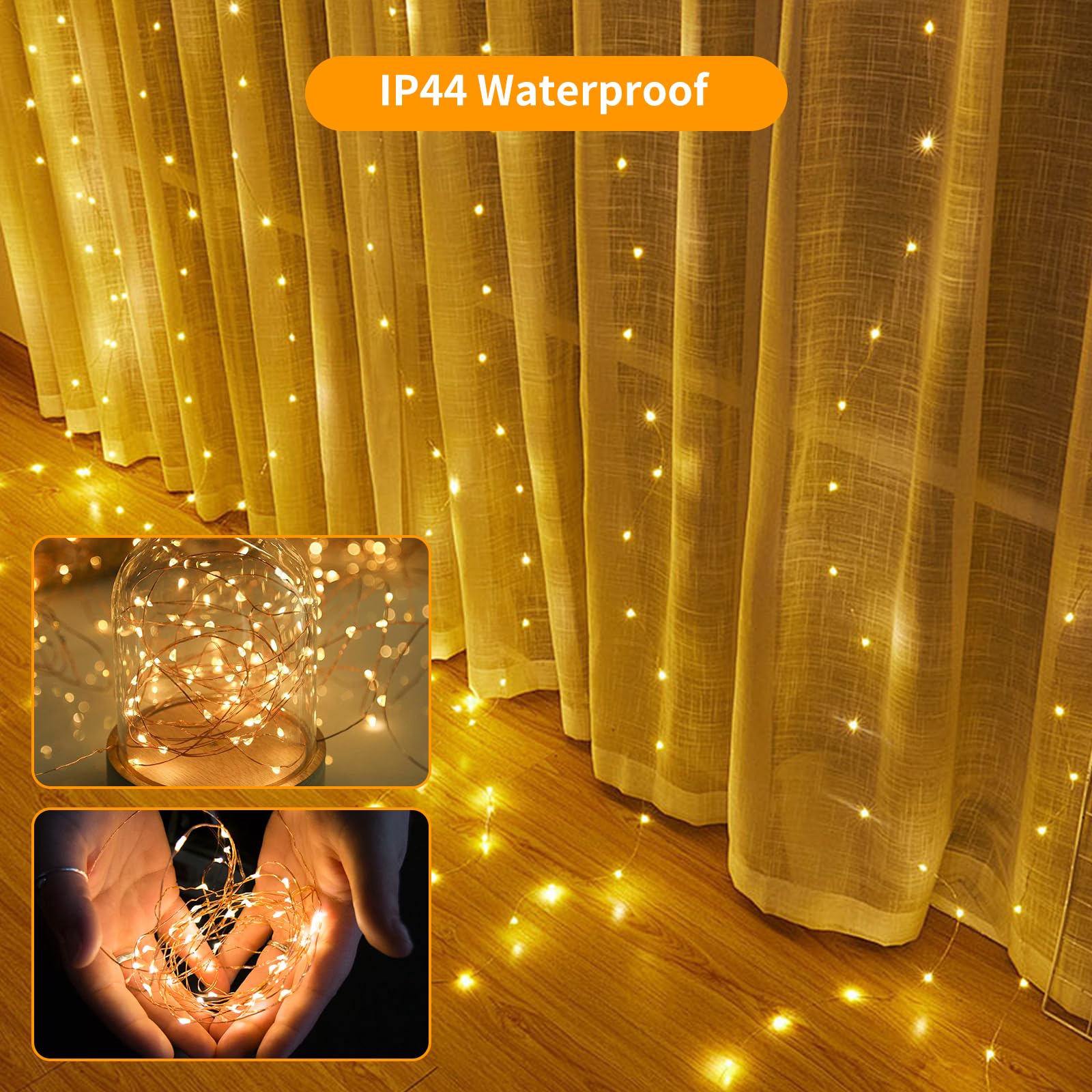 SENTAIMAO Curtain Fairy Lights - Image 4