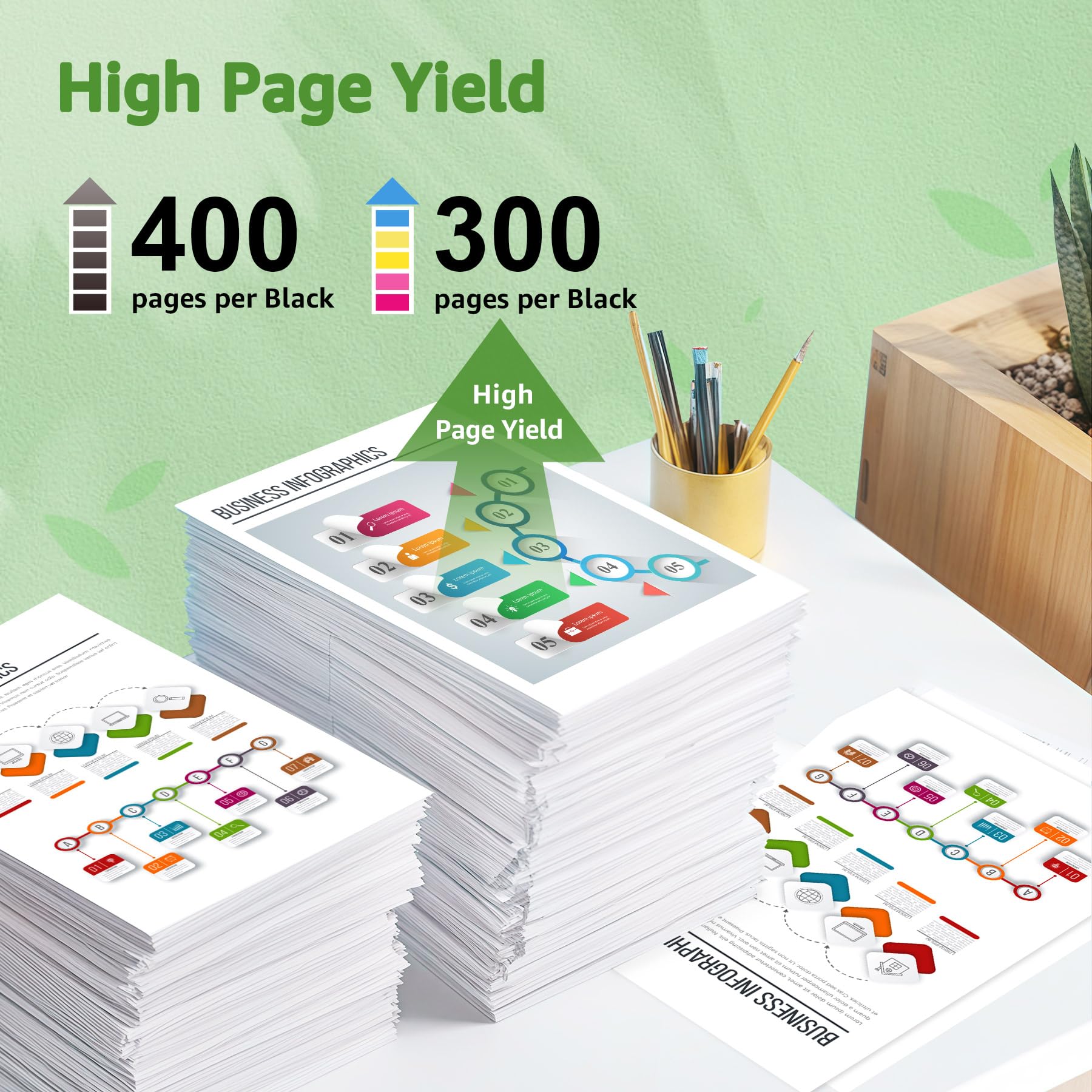 GREENSKY Compatibile Cartucce d'inchiostro Sostituzione per Cartucce Canon 545 546 XL per Canon Pixma MG2550 MG2550S TR4550 TS3150 TS3151 MX495 MG3050 MG3051 MG2950 iP2850 TS3350(1 Nero, 1 Tri-Colore)