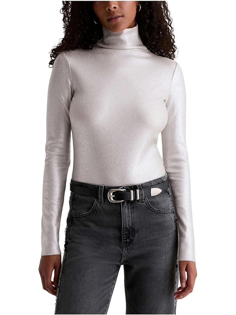 White AG Chels Turtleneck