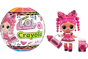 LOL Surprise Loves Crayola Lil Sisters Collectible Doll
