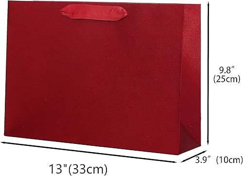 Miniatura 3 de jabberwpacking Bolsa de regalo grande de 13 pulgadas con papel de seda (bolsa de papel de seda) para el día de la madre, cumpleaños de mujeres, boda