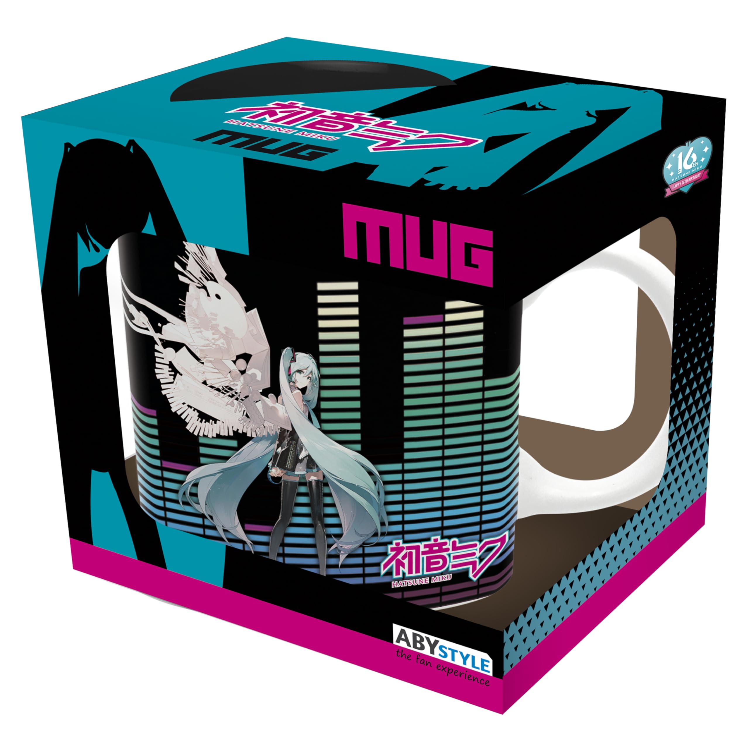 Amazon.com | ABYSTYLE Hatsune Miku Happy 16th Birthday Ceramic