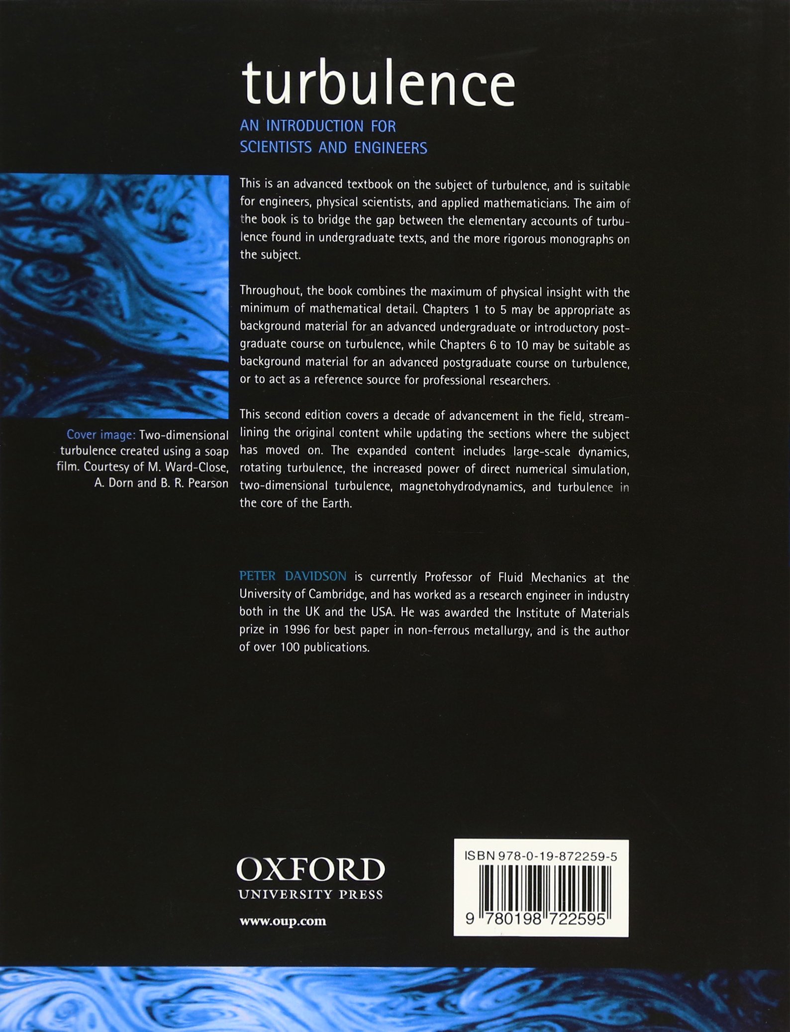 Turbulence: An Introduction for Scientists and Engineers