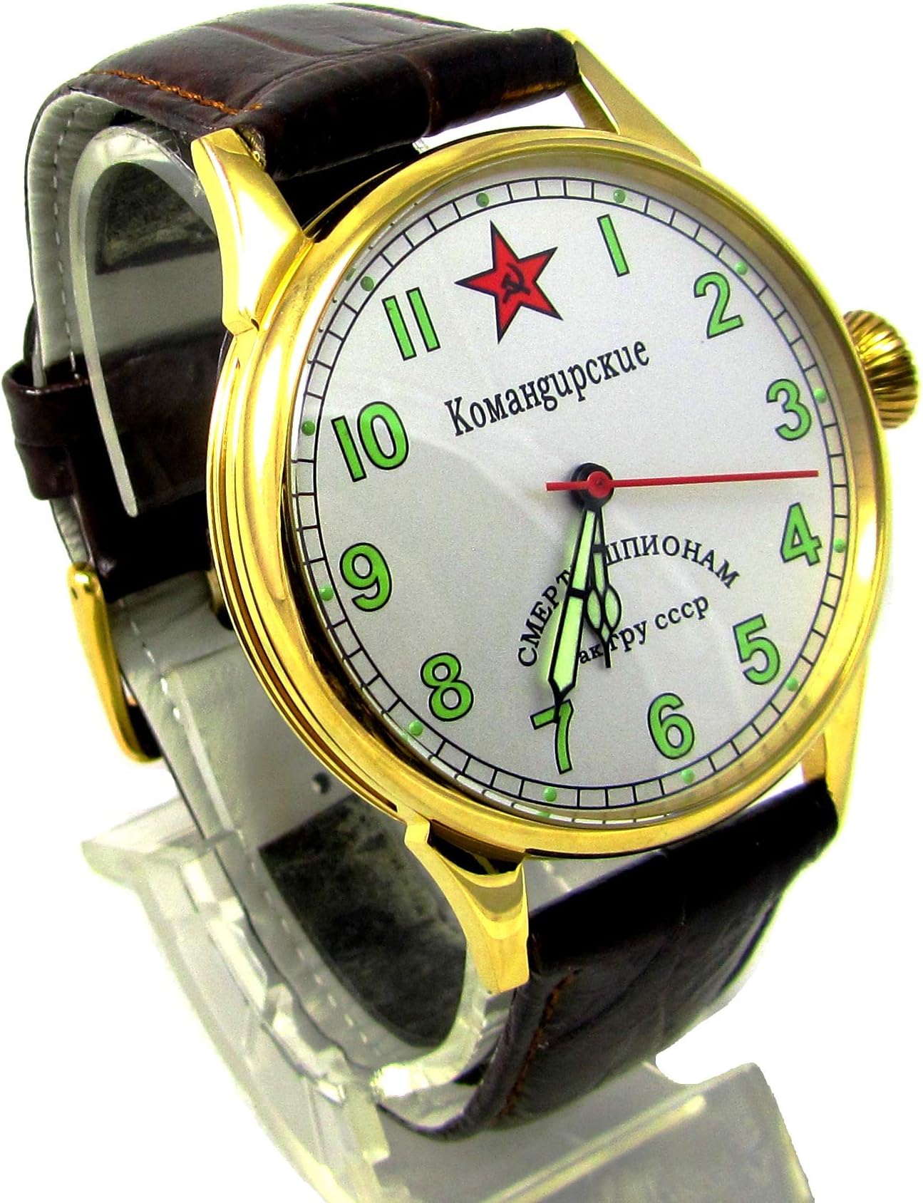 RAKETA Military Comandirskie Limited Edition Mens Wrist Watch 17 Jewels USSR Rare