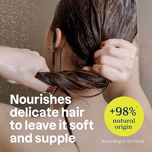 Miniatura 3 de ATTITUDE Acondicionador de cabello sin perfume para pieles sensibles, extra suave y voluminizante, ingredientes a base de plantas y minerales, avena