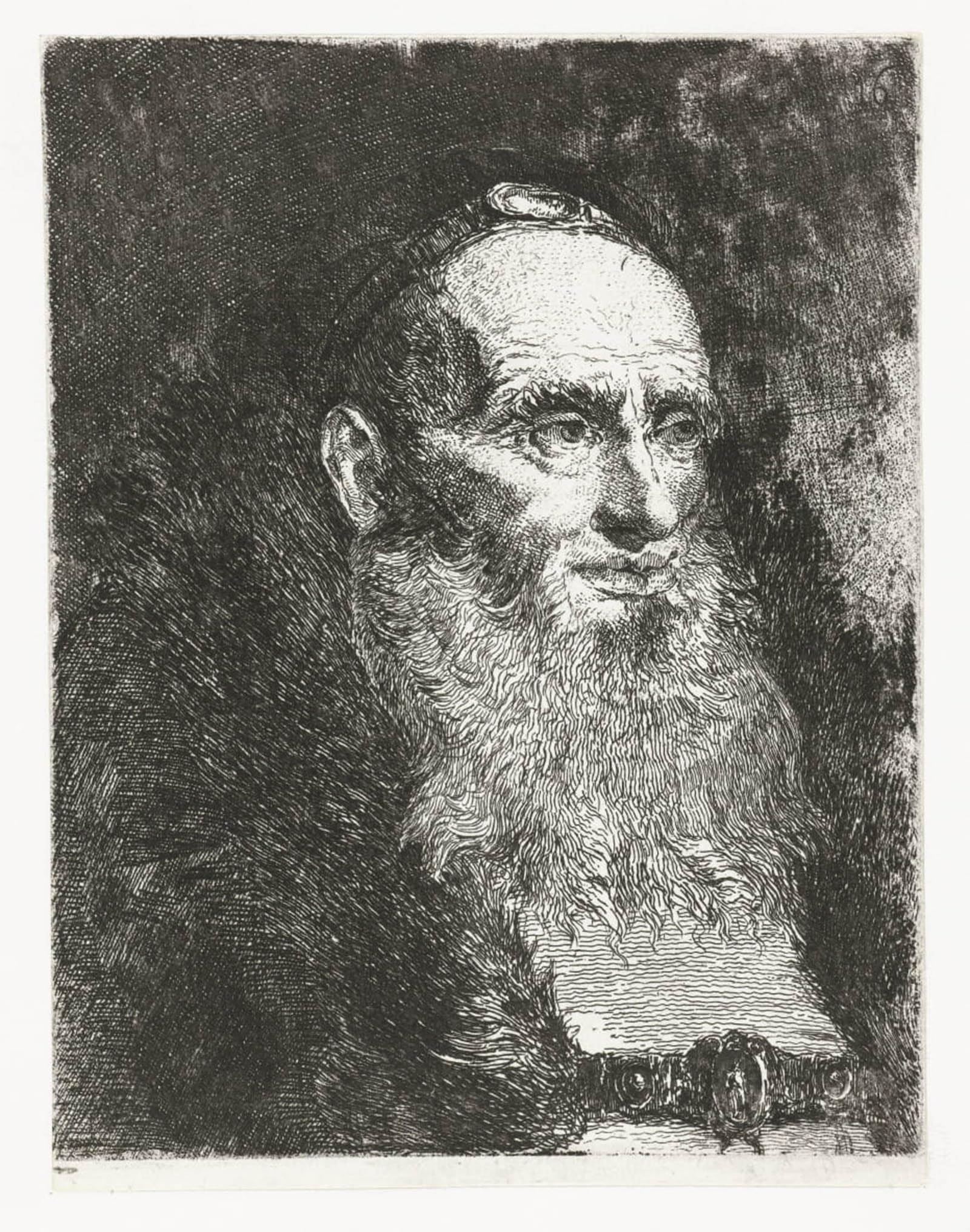 ARTXLXXBN Famous Prints Artwork Pictures Poster Painting Art Old Man by Domenico Tiepolo Artwork Landscape Pictures for Home Decor 60x90cm