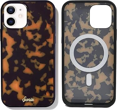 Sonix Case for iPhone 12 / iPhone 12 Pro | Compatible with MagSafe | 10ft Drop Tested | Brown Tort