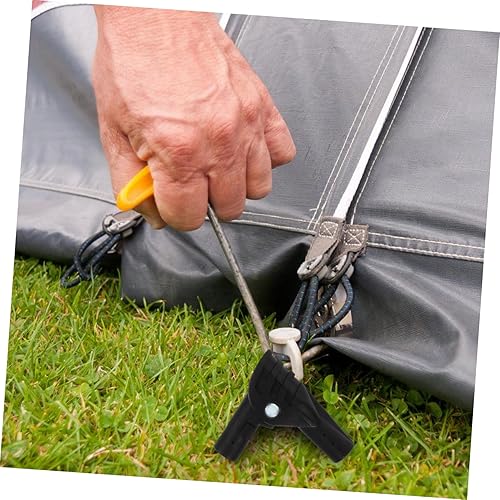 Miniatura 3 de 2 unids Juntas de tienda de campaña Adaptador de varilla de soporte de tienda de campaña Conector de varilla de soporte para junta plegable al aire