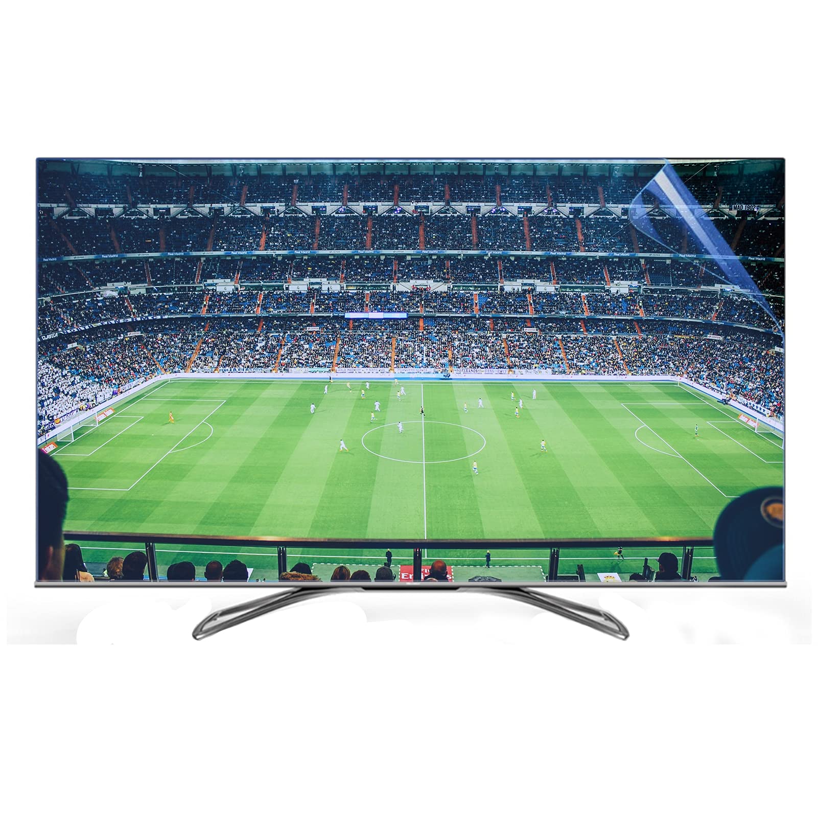 Protector de Pantalla antiluz Azul para TV. Filtro de luz Azul antirreflejo Que Alivia la Fatiga Visual al Usar la computadora y te Ayuda a Dormir Mejor, 55" 1221 * 689(52